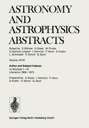 Author and Subject Indexes to Volumes 1-10 Literature 1969-1973 (Softcover Reprint of the Original 1st 1976)
