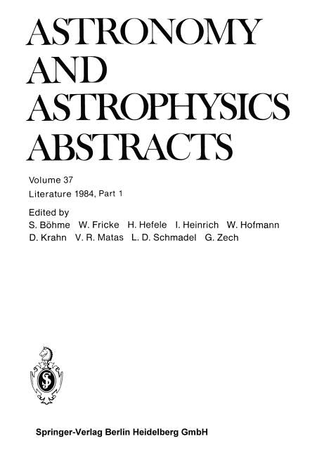 Literature 1984, Part 1 (Softcover Reprint of the Original 1st 1984)