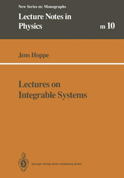 Lectures on Integrable Systems (Softcover Reprint of the Original 1st 1992)