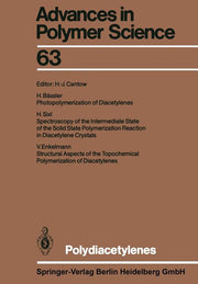 Polydiacetylenes (Softcover Reprint of the Original 1st 1984)