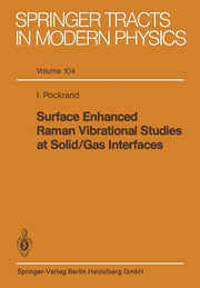 Surface Enhanced Raman Vibrational Studies at Solid Gas Interfaces (Softcover Reprint of the Original 1st 1984)