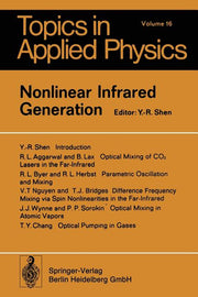 Nonlinear Infrared Generation (Softcover Reprint of the Original 1st 1977)