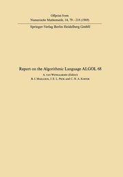 Report of Algorithmic Language ALGOL 68 (1969)