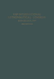 Viiith International Astronautical Congress Barcelona 1957 / VIII. Internationaler Astronautischer Kongress / Viiie Congres International d'Astronauti