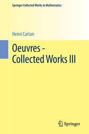 Oeuvres - Collected Works III (1979, Reprint 2015 of the 1979)
