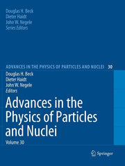 Advances in the Physics of Particles and Nuclei, Volume 30 (Softcover Reprint of the Original 1st 2010)