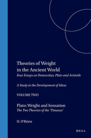 Theories of Weight in the Ancient World