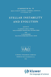 Stellar Instability and Evolution (Softcover Reprint of the Original 1st 1974)