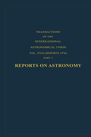 Reports on Astronomy (1976)