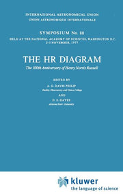 The HR Diagram: The 100th Anniversay of Henry Norris Russell (1978)