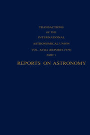 Reports on Astronomy (1979)