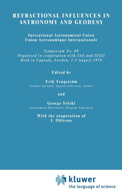 Refractional Influences in Astrometry and Geodesy (1979)