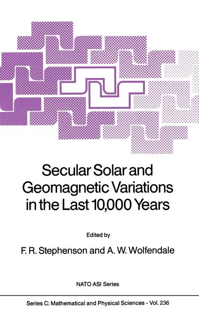 Secular Solar and Geomagnetic Variations in the Last 10,000 Years (1988)