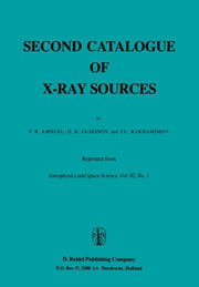 Second Catalogue of X-Ray Sources (Softcover Reprint of the Original 1st 1982)