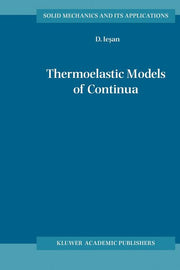 Thermoelastic Models of Continua