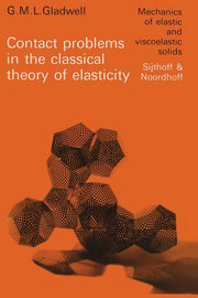 Contact Problems in the Classical Theory of Elasticity (Softcover Reprint of the Original 1st 1980)