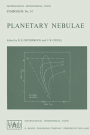 Planetary Nebulae (Softcover Reprint of the Original 1st 1968)