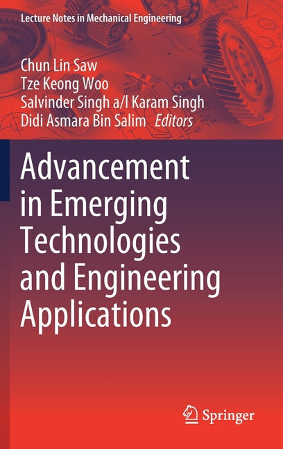 Advancement in Emerging Technologies and Engineering Applications (2020)